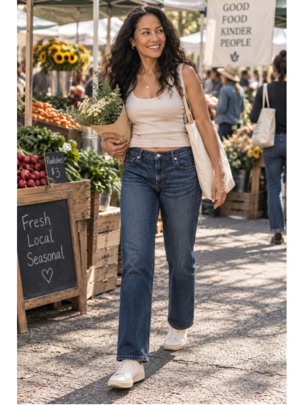 Everlane Low Rise Straight Leg Jean Dark Wash Organic Cotton Retro Sz 28